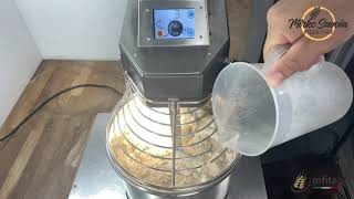 MFITALY | impastatrice a spirale casalinga - Kneading machine - тестомесильная машина - dough mixer