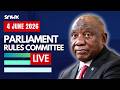 Parliament decides on rules for Phala Phala Committee