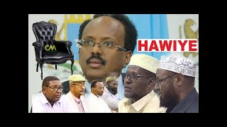 WAR DEG DEG AH; Odayaasha beesha Hawiye oo tageeren Farmaajo, mucaaradka oo labahdilay \u0026 Hawiye oo