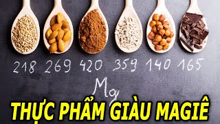 10 Loại thực phẩm chứa nhiều Magiê
