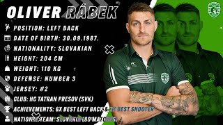 Oliver Rabek - Left Back - HC Tatran Presov - Highlights - Handball - CV - 2022/23