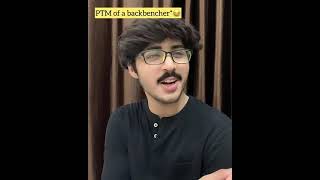 PTM of a backbencher 🤓😂 | Raj grover | #shorts