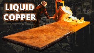 Instant Liquid Copper | 10 Minute Countertops | Stone Coat Epoxy