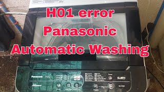 H01 error Panasonic Automatic Washing