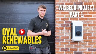 Installing out first three phase SolarEdge EV Charger! - Wisbech Project Part 1