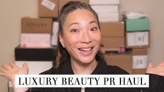 HUGE LUXURY BEAUTY PR HAUL