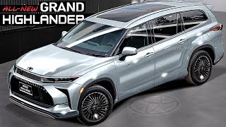 新型 2023 トヨタ グランド ハイランダー - ロングホイールベースの 8 人乗りハイランダーをベースにしたフルサイズ SUV