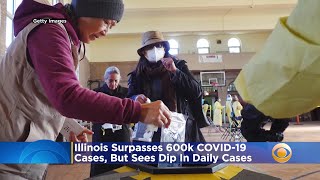 Illinois Surpasses 600,000 COVID-19 Cases, 11,000 Deaths; But Sees Dip In Daily Cases