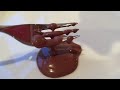 chocolate fork