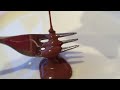 chocolate fork