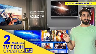 2 Mins TV Tech Update #2 | Samsung QLED TV HDR 10+ | LG TV Support  Apple AirPlay 2, AmazonBasies TV