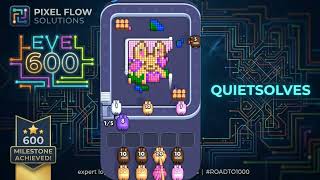 Pixel Flow Levels 615, 616, 617 - Pure Logic & Clean Lines 🧩