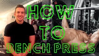 How to do a Barbell Bench Press with Proper Form | 200lbs Bench Increase | Josiah Brannon Fitness