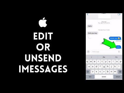 How to Edit Sent Message on iPhone (2024) Undo Sending Text on iPhone
