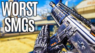 Top 10 WORST SMGs in Cod History