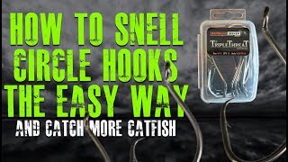 Snelling A Hook The Easy Way (Snell For Triple Threat Hooks)