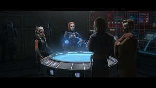 Bo-Katan asks the Republic for help - Star Wars: The Clone Wars - Season 7 Episode 9