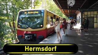 S-Bahn Station Hermsdorf - Berlin 🇩🇪 - Walkthrough 🚶