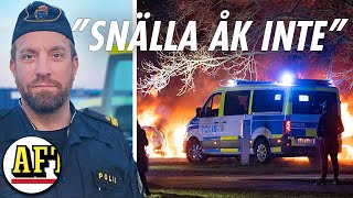 Polisen Fredriks barn i sms – vid upploppen: ”Snälla åk inte”