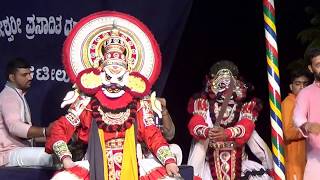 Yakshagana -- Shri Devi mahatme - 19 - Santhosh kumar Manya as Rakthabeejasura