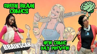 BrainScan New Comic Preview @ Green Brain Comics 05/05