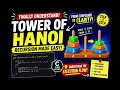 Tower of Hanoi Finally Explained | Recursion Execution Flow + C Program
