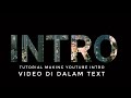 Cara Membuat Intro Video di dalam Teks di Kinemaster