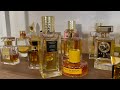 my perfume collection 2024 mini reviews tour and organization