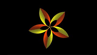 Draw a Beautiful Flower with Python Turtle| Python Turtle Graphics Design Ideas