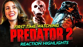 PREDATOR 2 (1990) Movie Reaction w/ Cami FIRST TIME WATCHING