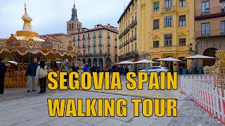 Segovia Spain Walking Tour 4K