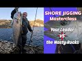 SHORE JIGGING MASTERCLASS #2: The Leader, the FISH and the Rocks! Feat: BIG AMBERJACK (And more!)