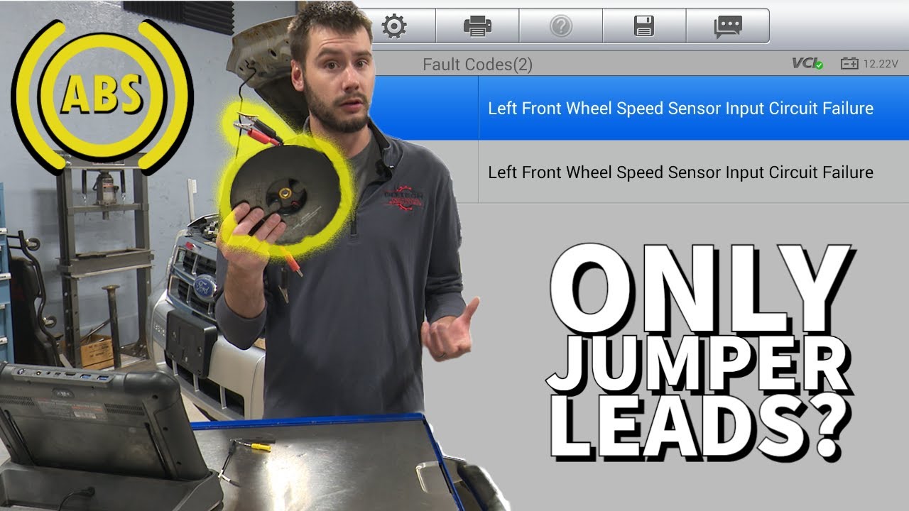 How To Test ABS Wheel Speed Sensors - YouTube