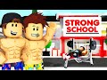 STRONG SCHOOL Needed Boys.. Trainer Had DARK Secret! (Brookhaven RP)