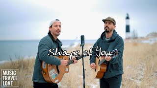 Shape of You- Ed Sheeran (Music Travel Love ft Jada Facer| Lyric| Music Hits