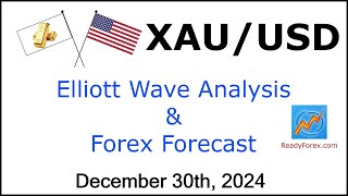 XAUUSD Elliott Wave Analysis | Gold Analysis | December 30, 2024 | XAUUSD Analysis Today