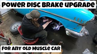 Hot Rod Disc Brake Conversion - Cheap but so Easy... Part 1