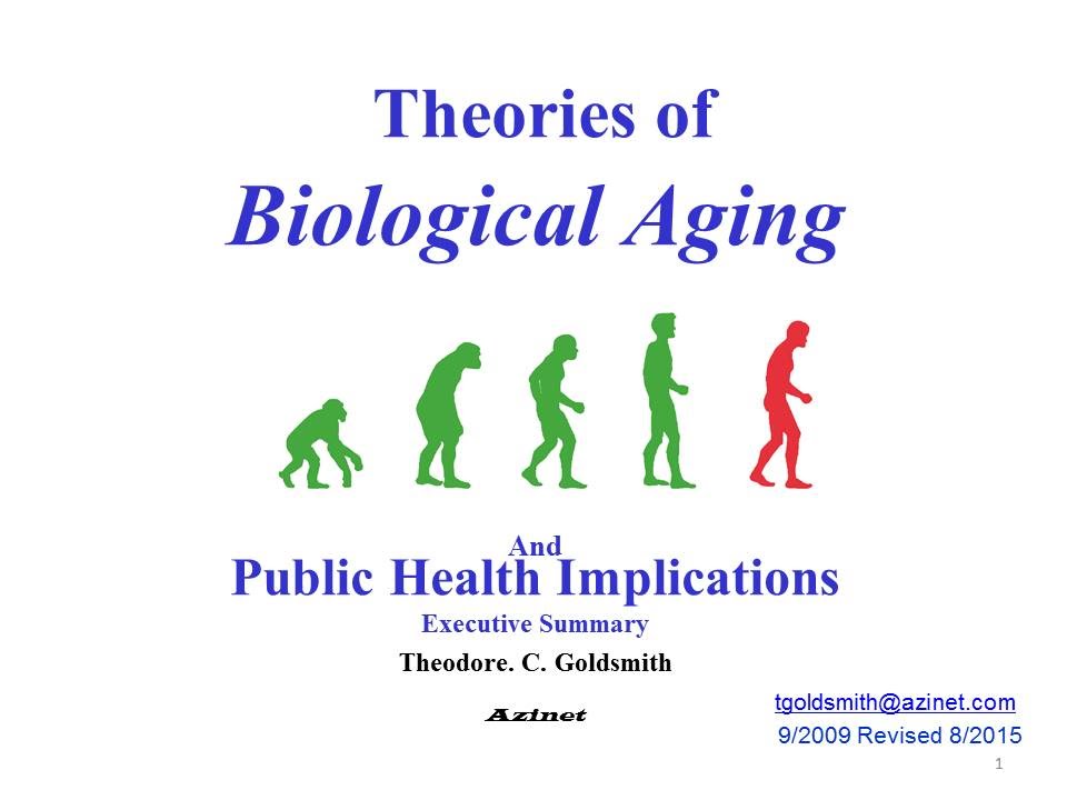 Theories Of Biological Aging And Their Implications For Public Health ...