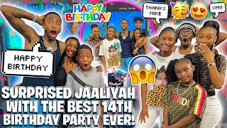 SURPRISED ROYALTY'S DAUGHTER JAALIYAH WITH THE BEST 14TH BIRTHDAY PARTY EVER!