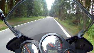 Crazy Rider Lipno on Yamaha Fazer 1000