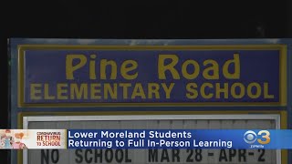 Lower Moreland Students Return To Full In-Person Learning