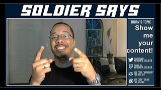 Soldier Says: Subscriber Shoutout Contest!