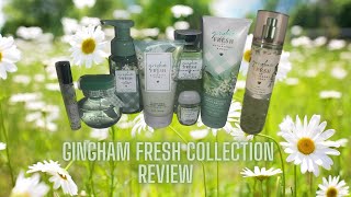 Bath \u0026 Body Works | Gingham Fresh Collection Review