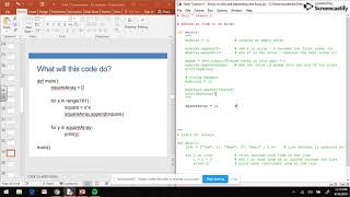 CS in Python - Unit 7 Video 2B - Appending (Adding) Values to an Array