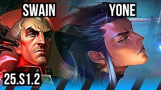 SWAIN vs YONE (MID) | Godlike | NA Challenger | 25.S1.2