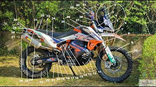 Resumen modificaciones KTM 790 Adv R mayo 2020