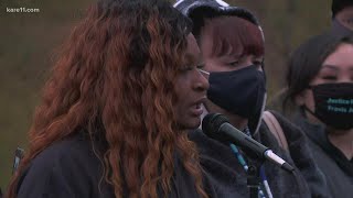 Family members who lost loved ones to police brutality gather for justice vigil