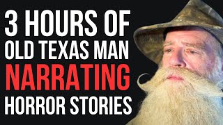 3 Hours Of OLD TEXAS MAN Narrating Park Ranger HORROR Stories To HELP You SLEEP (With Rain)