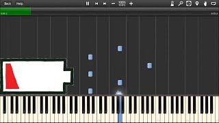 MOBILE PHONE LOW BATTERY SOUNDS IN SYNTHESIA