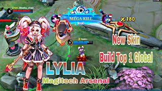 New Skin Lylia Magitech Arsenal | Best Lylia Build 2024 | Lylia Gameplay !!